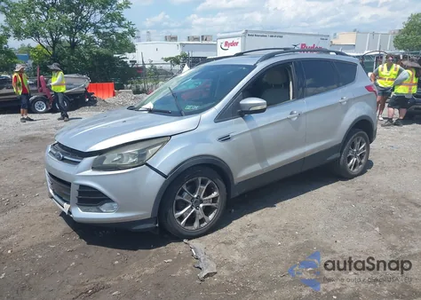 2013 Ford Escape Sel z USA, uszkodzony, nr VIN 1FMCU9H98DUA69795